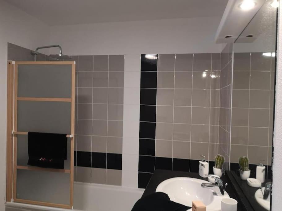 T2 Avec Jardin Proche Aeroport, Airbus, Meet Apartment Daux Екстериор снимка