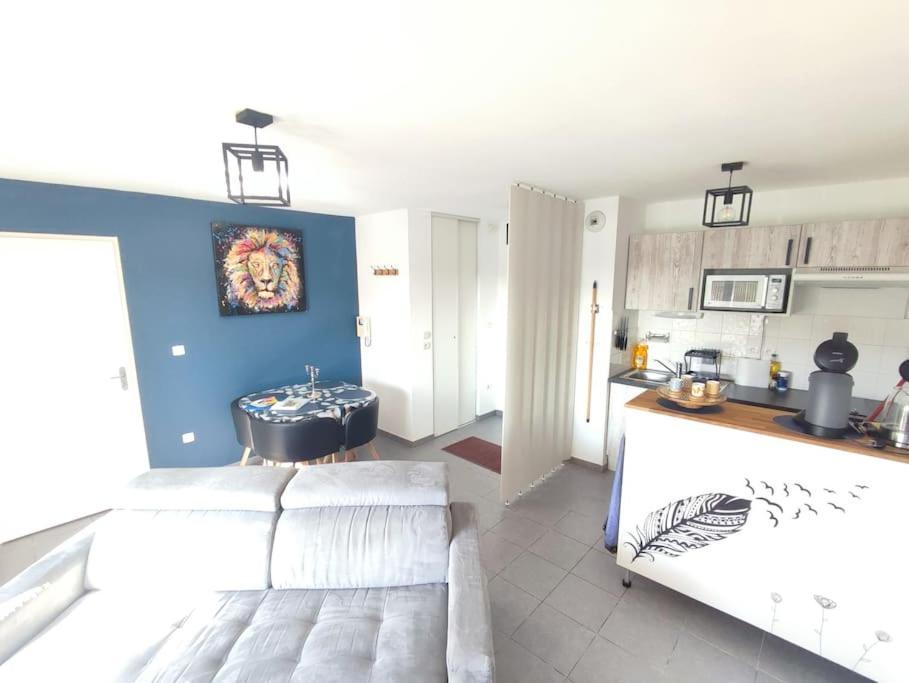 T2 Avec Jardin Proche Aeroport, Airbus, Meet Apartment Daux Екстериор снимка